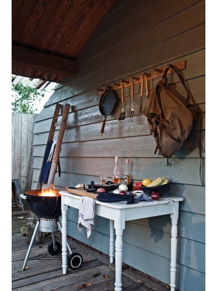 Set BBQ con pressa hamburger