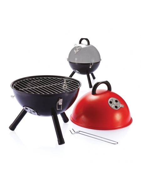 Barbecue personalizzato color Argento da 12 pollici