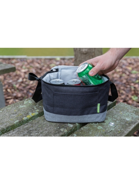 Borsa termica 5 litri in R-Pet personalizzata Duo Color