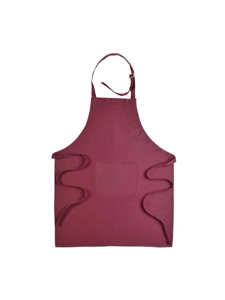 Grembiule da cucina lungo in cotone e poliestere 180gr 70x85 cm con tasca frontale