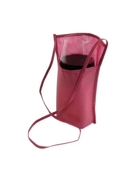 Portabicchiere da degustazione da collo in TNT 80 g/m2