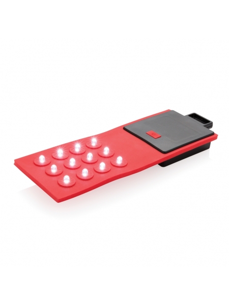 Lampada flessibile personalizzata colore Rosso