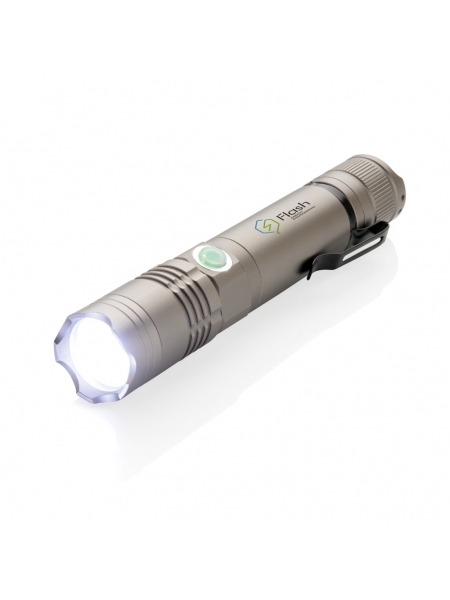 Torcia flashlight 3W ricaricabile