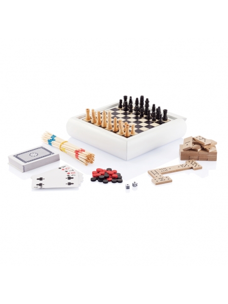 Kit giochi da tavolo 5 in 1 personalizzato Fenton