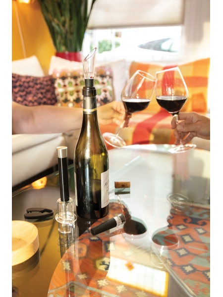 Set da vino con 4 pezzi personalizzabile Connoisseur