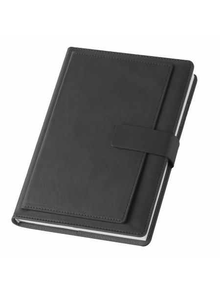 Agenda portafoglio settimanale in ecopelle chiusura con fibbia 18,5 x 25 cm
