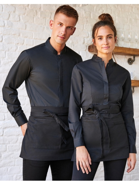 1 Camicia da donna da lavoro personalizzabile Bargear Tailored Fit LS