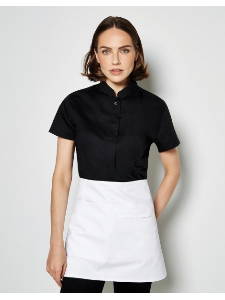 Camicie da lavoro donna con collo alla Coreana Bargear Tailored Fit SSL
