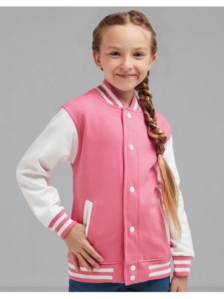 Felpa personalizzata in cotone e poliestere Junior Jacket