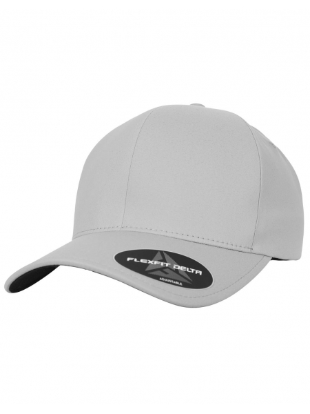Cappellino baseball in 6 pannelli personalizzato Flexfit Delta Adjustable