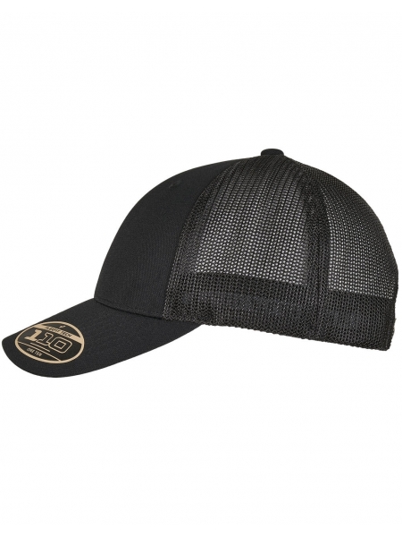 Cappellino trucker 6 pannelli personalizzato Flexfit Alpha Shape