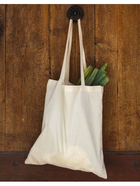 Shopper personalizzate in cotone organico 38x42 cm