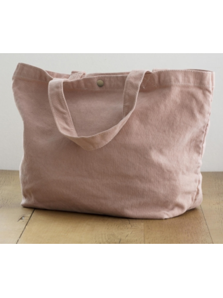 Shopper personalizzate 100% in canvas 39x24x12 cm