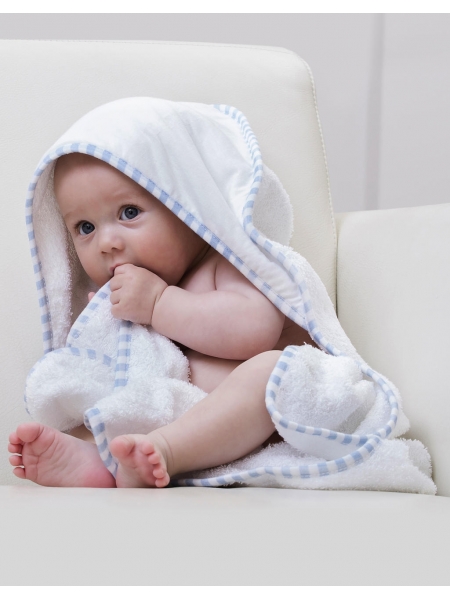 Asciugamani neonato personalizzati in cotone