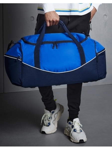 Borsone con scomparto scarpe personalizzato Quadra Teamwear Holdall