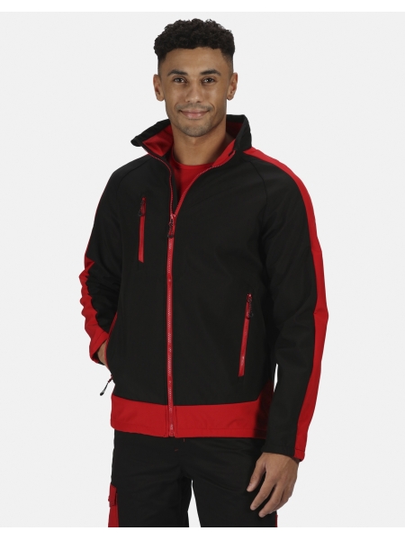 Giacca idrorepellente uomo in softshell personalizzata - REGATTA