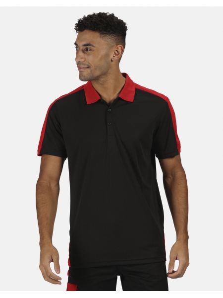 Contrast Coolweave Polo Man - REGATTA CONTRAST COLLECTION