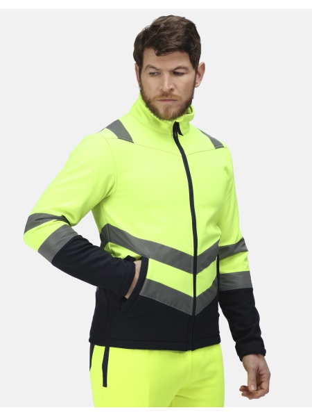 Softshell Jacket Pro Hi Vis - REGATTA HIGH VISIBILITY