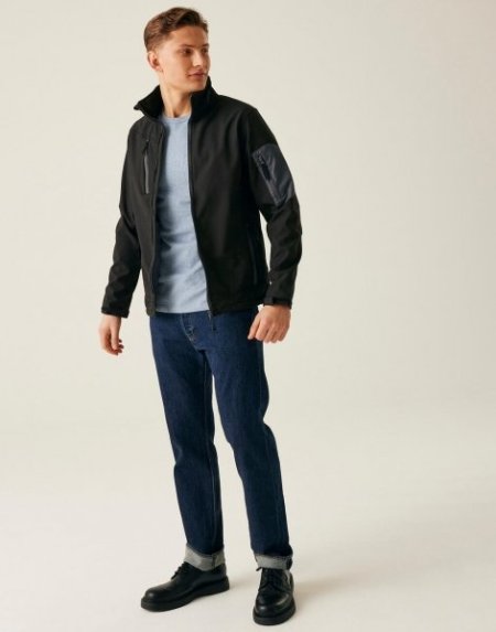 Giacca softshell uomo personalizzata Regatta Professionals 3 Layer Membrane Softshell