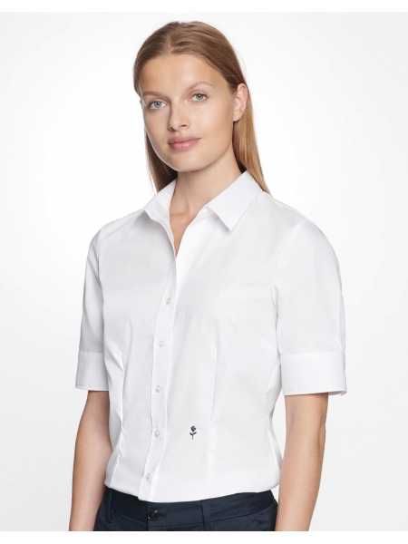 Camicia Woman Short Sleeves Slim Fit - seidensticker