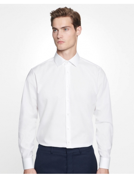 Camicia da uomo LS Slim Business Kent