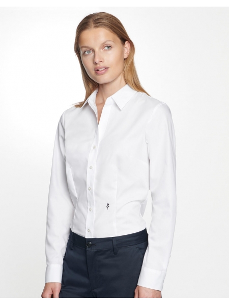 Camicia da donna personalizzata LS Slim Fit 1/1 Kent