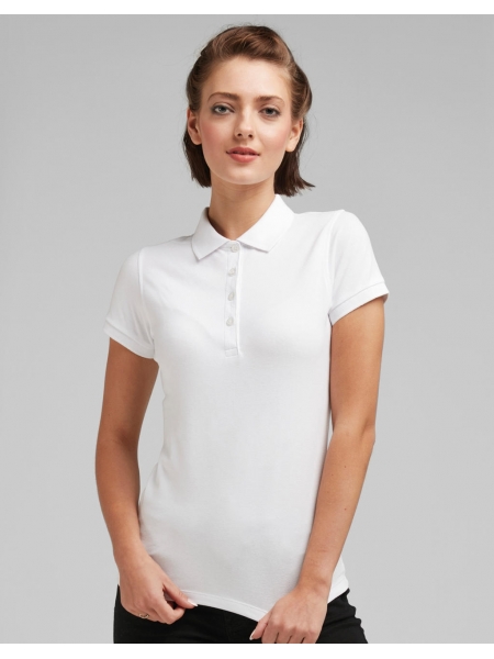 Polo Woman Tagless Signature Stretch - SG