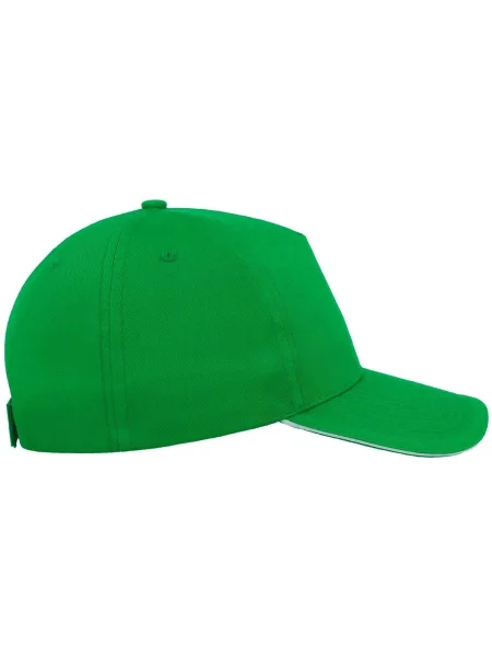 cappellino-baseball-personalizzato-atlantis-start-five-sandwich-green-white-116.webp