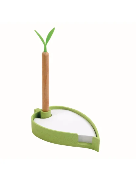 Set scrittura con penne personalizzate e blocco appunti