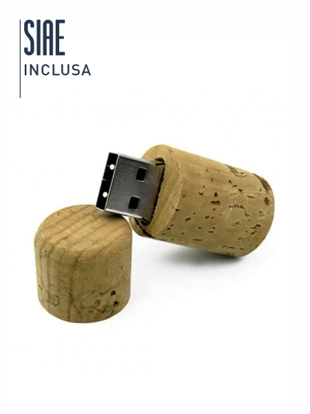 Chiavetta USB 4 gb personalizzata a forma di turacciolo