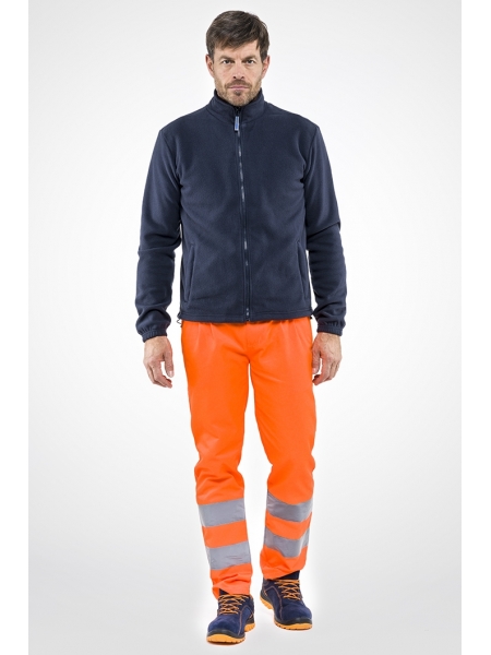 Pantaloni da lavoro invernali alta visibilità Sottozero H.V.