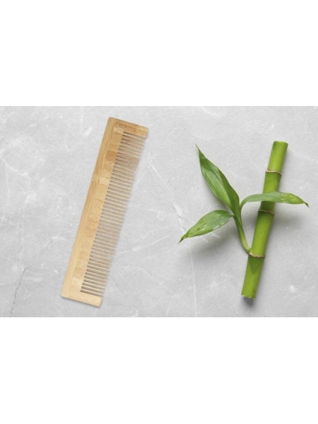 Pettine in bamboo personalizzato Hesty