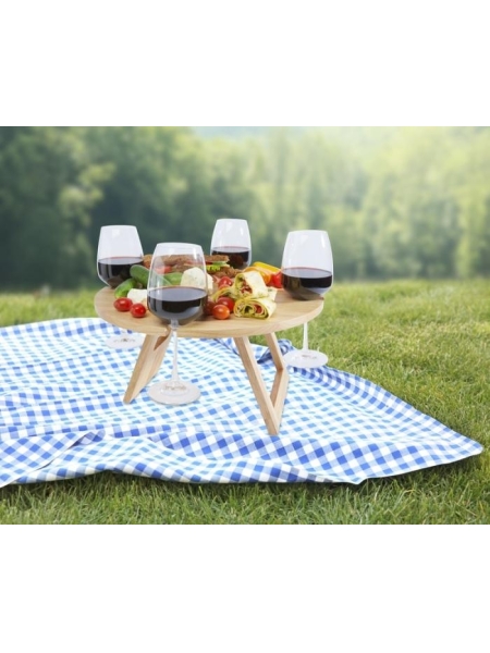 Tavolo da picnic pieghevole personalizzato Seasons Soll