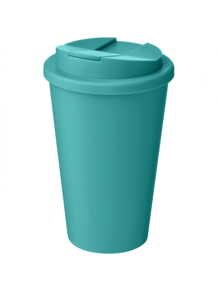 Bicchiere termico con coperchio ermetico personalizzato Americano Renew 350 ml