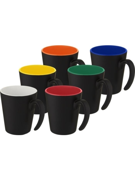 Tazze personalizzate in ceramica colorate da 360 ml