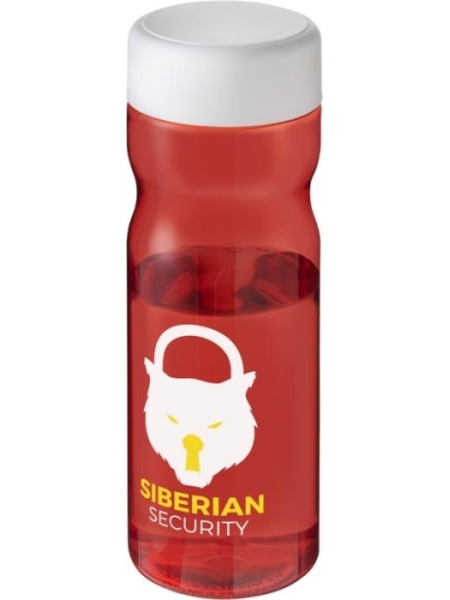 Borraccia sport con coperchio a vite personalizzata H2O Active Base Tritan 650 ml