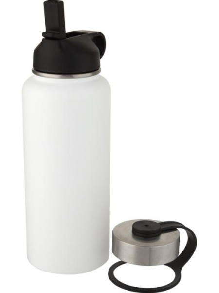 Borraccia con cannuccia in acciaio personalizzata Supra 1000 ml
