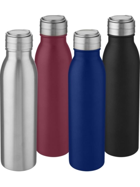 Borraccia senza bpa sportiva con anello di metallo personalizzata Harper 700 ml