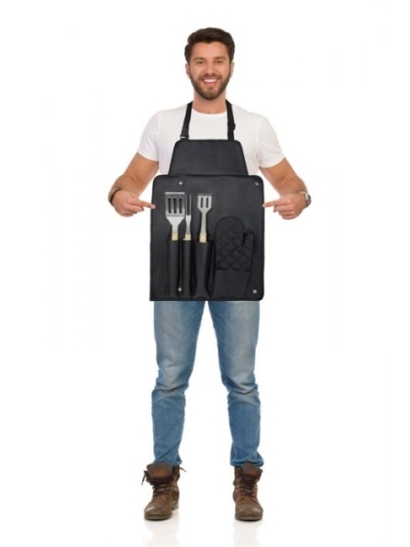 Set da barbecue 5 pezzi personalizzato Seasons Gril