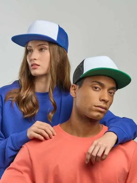 Cappellino trucker personalizzato Atlantis Snap 90s