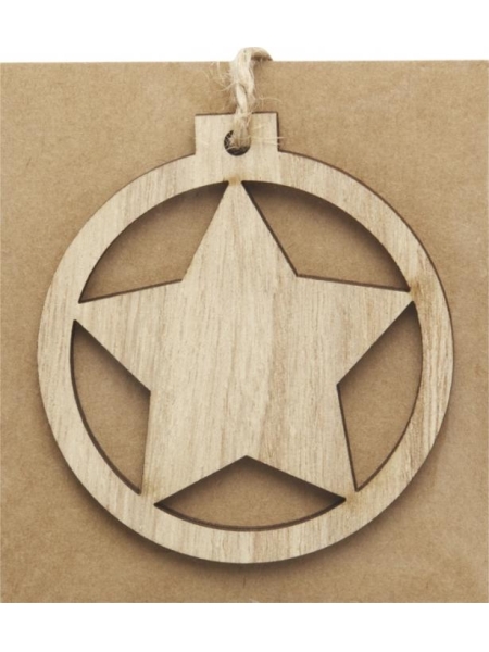 Ornamento natalizio personalizzato Star