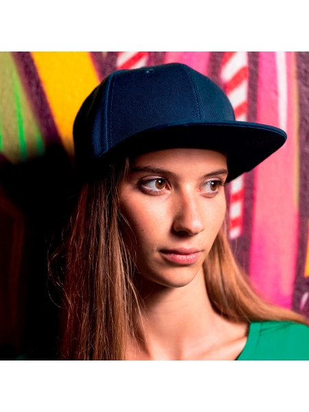 Cappellino modello rap e snapback personalizzato Atlantis Snap Back