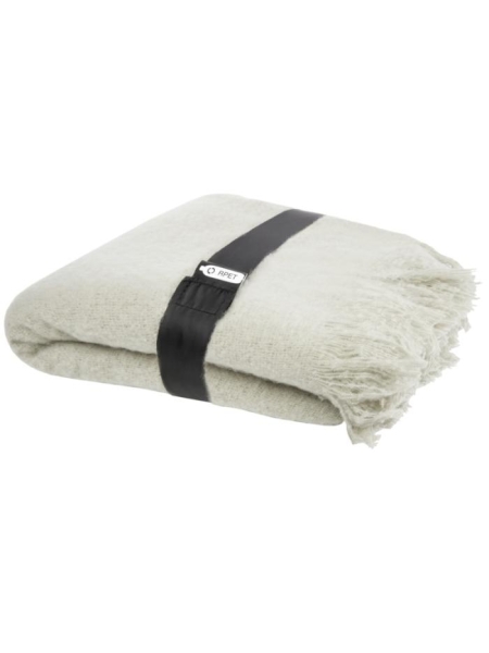 Coperta mohair RPET personalizzata Ivy