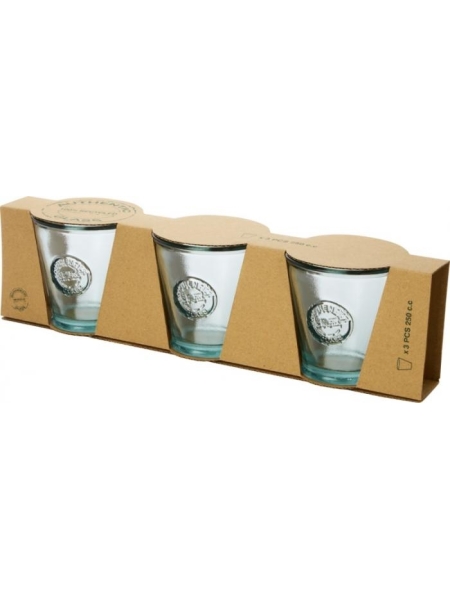 Set di bicchieri di vetro personalizzati Copa 250 ml