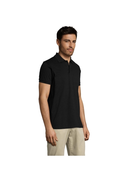Polo economiche da uomo personalizzate Sol's Prime Men