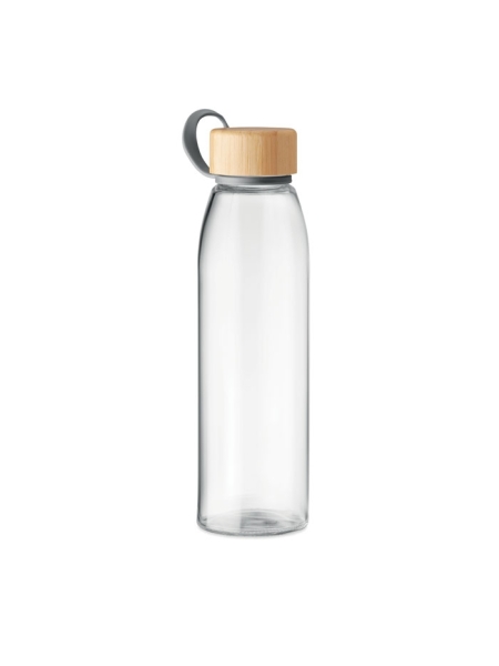 Borraccia vetro personalizzata Fjord White 500 ml