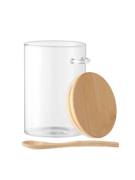 Barattolo in vetro personalizzato Borospoon 600 ml