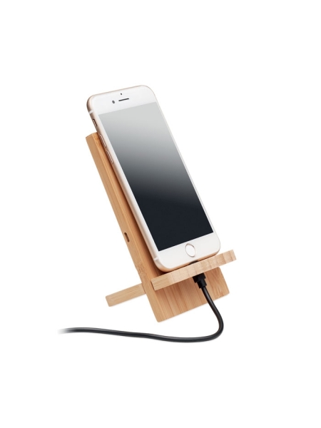 Porta cellulare da tavolo con caricabatterie personalizzato Whippy Plus