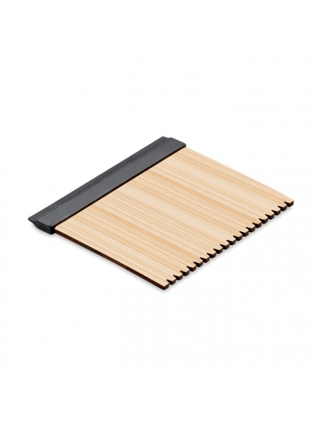 Raschietto ghiaccio auto in bamboo personalizzato Scratchy