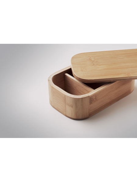 Portapranzo in bamboo solo cibo secco 1000ml